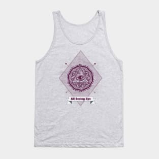 All Seeing Eye Sacred Geometry Tank Top